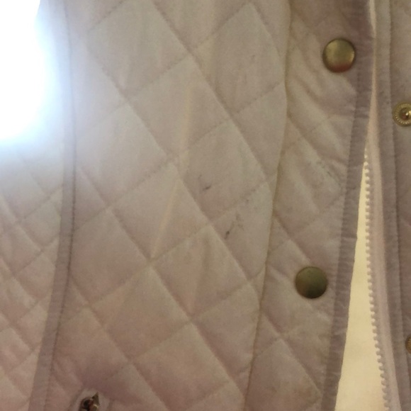 cream vest with gold buttons and zipper - Picture 2 of 4